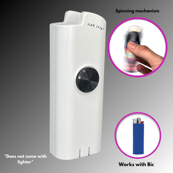 FLKR LYTR® Amazon Prime Fidget Spinner Lighter Case Amazon Must Have Solid Color for Bic® Spinner Lighter Case | FLKR LYTR - $9.99