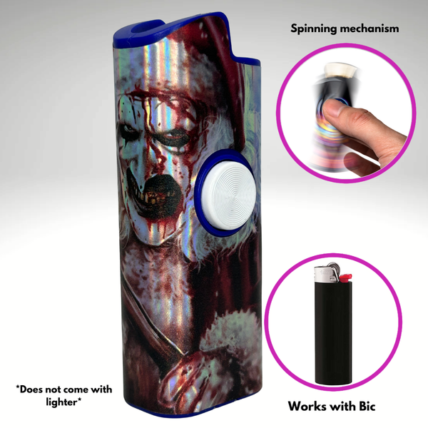 FLKR LYTR® Fidget Spinner Lighter Case Halloween Design for Bic® Spinner Lighter Case | FLKR LYTR - $11.99